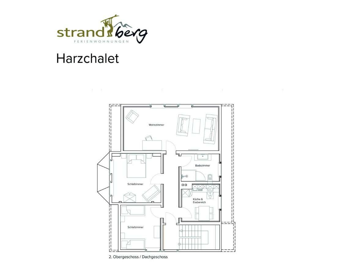 StrandBerg's Harzchalet Braunlage Exteriör bild
